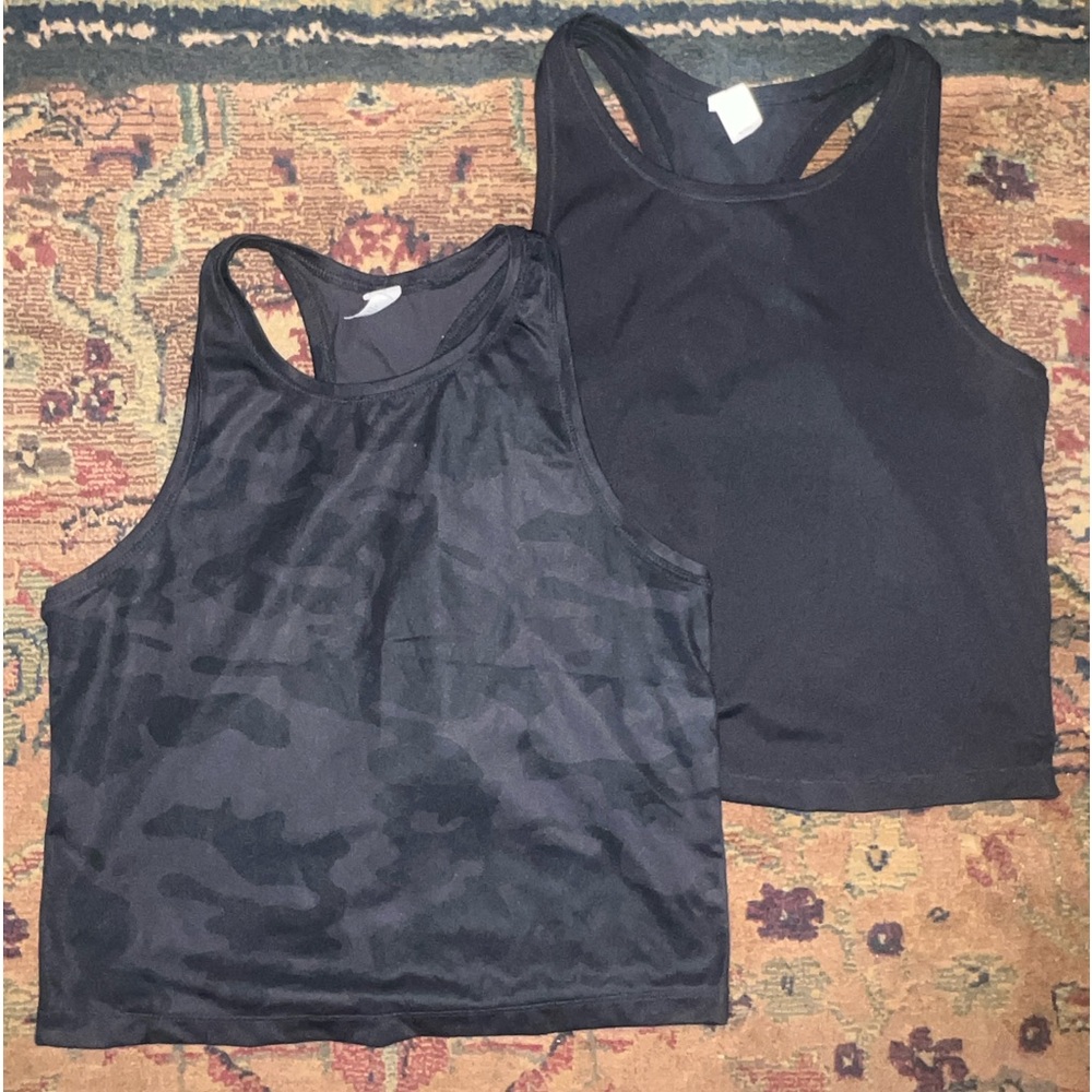 90 Degree by Reflex Crop Workout Tank Tops